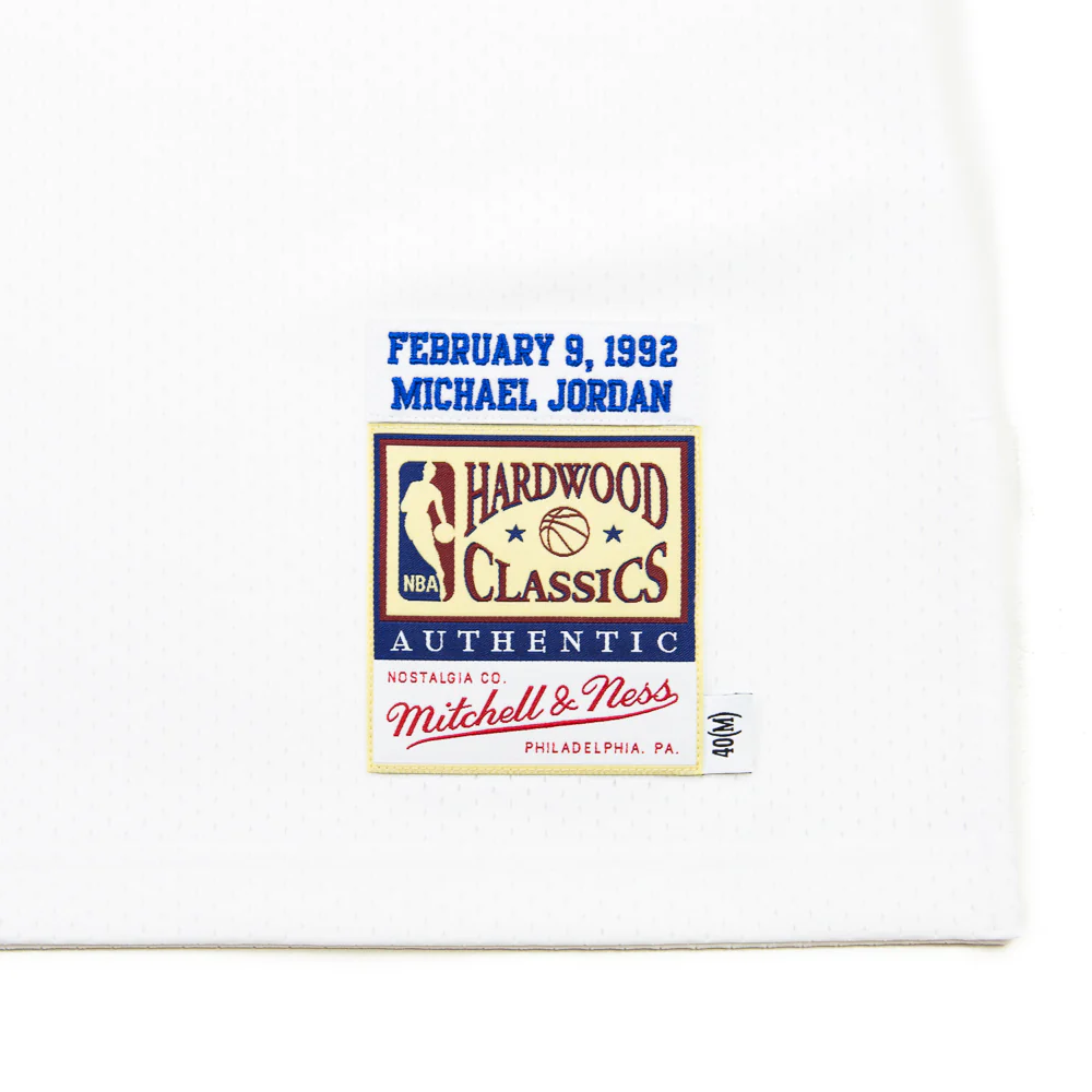1992 All-Star Michael Jordan Authentic Jersey (White) - Image 2