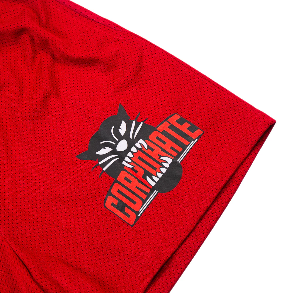 '25 Corporate Seek Shorts (Red) - Image 4