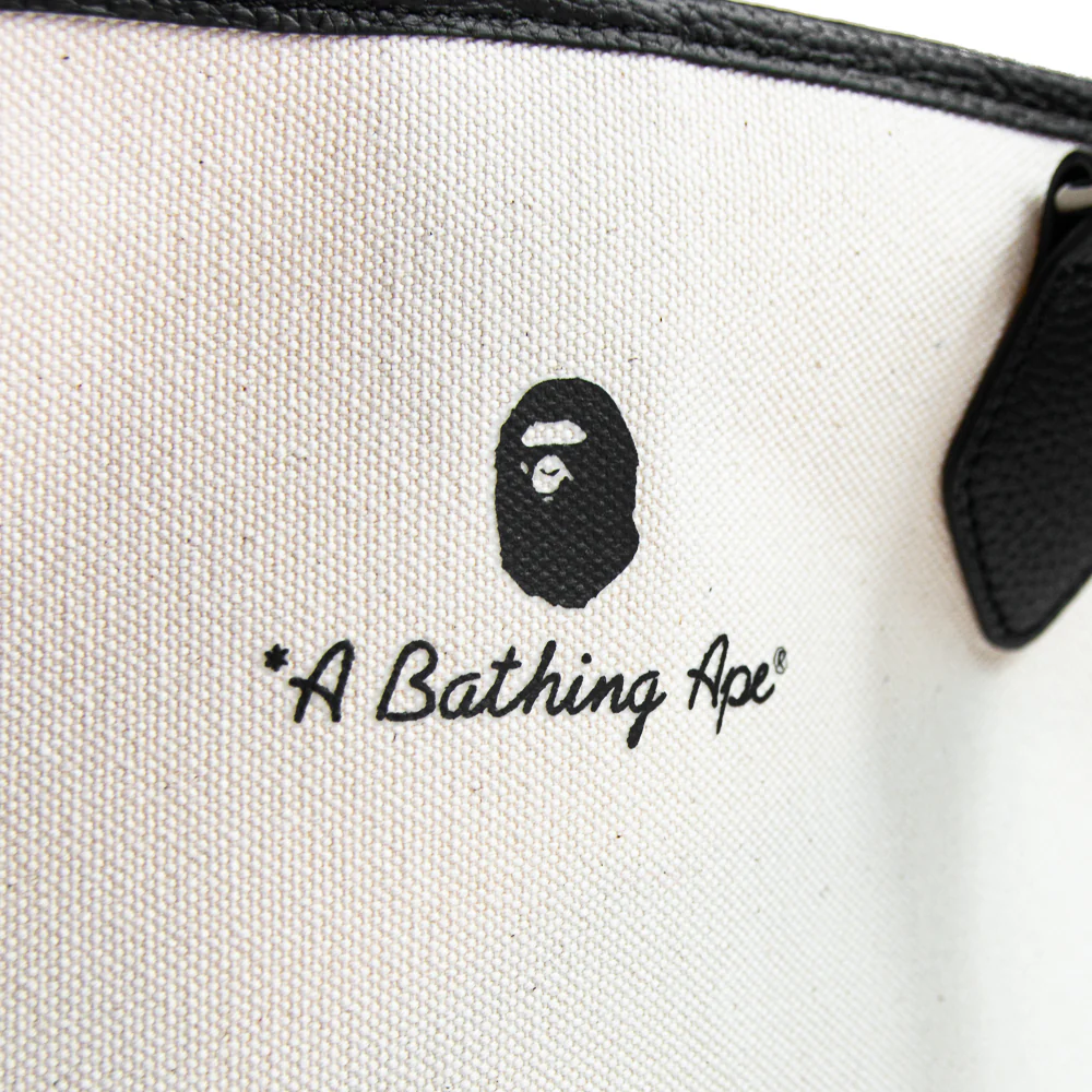 A Bathing Ape Canvas Tote Bag (Ivory) - Image 3