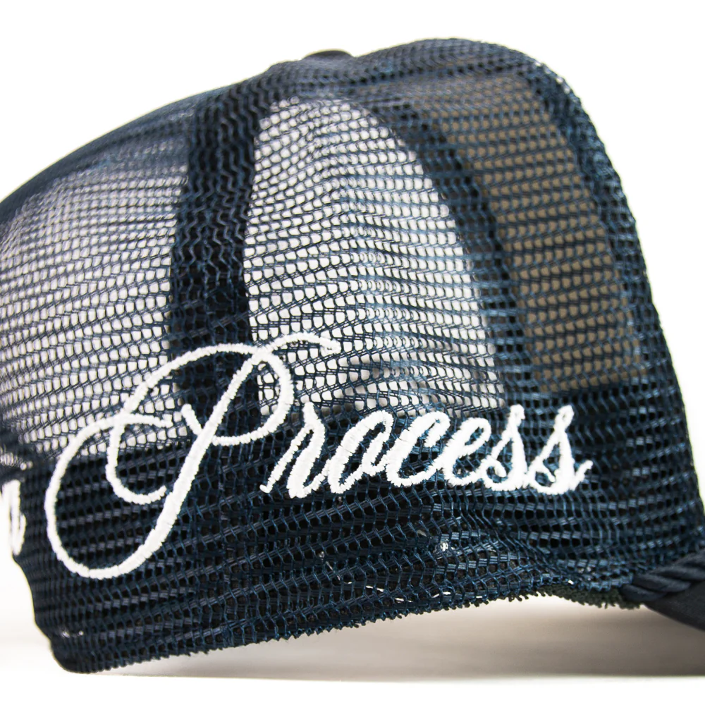 A-Frame GIAP Trucker Hat (Navy) - Image 3