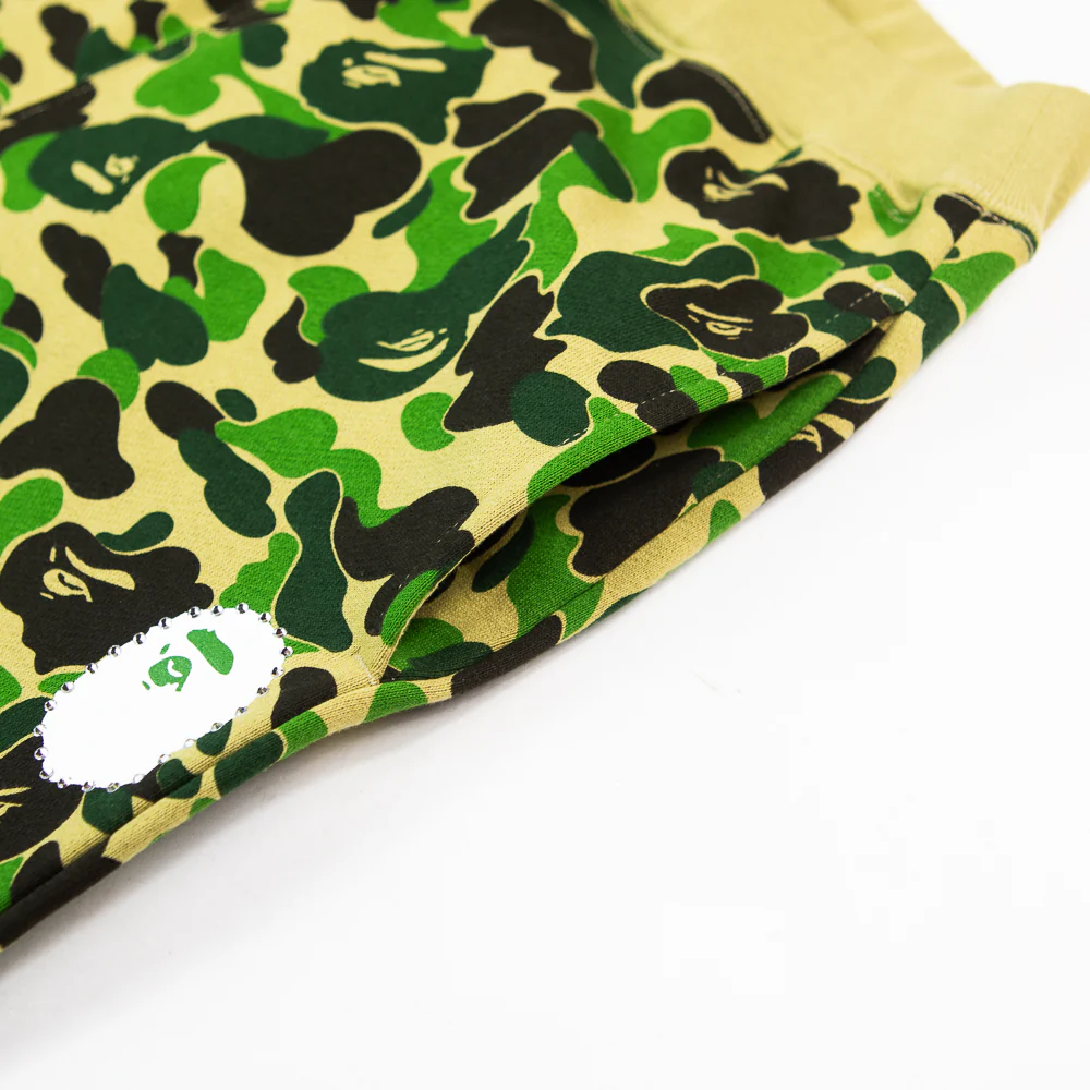 ABC Camo Crystal Stone Sweat Pants (Green) - Image 2