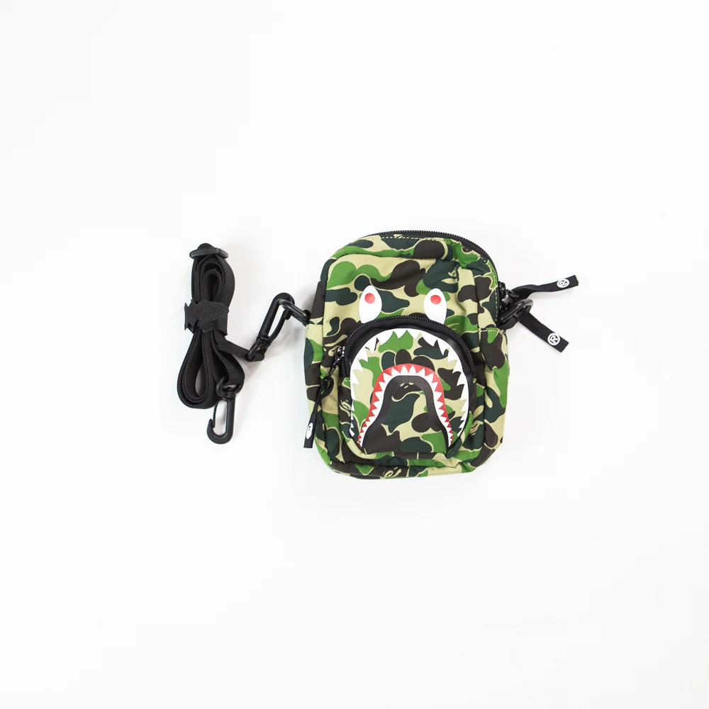 ABC Camo Shark Mini Bag (Green) - Image 2