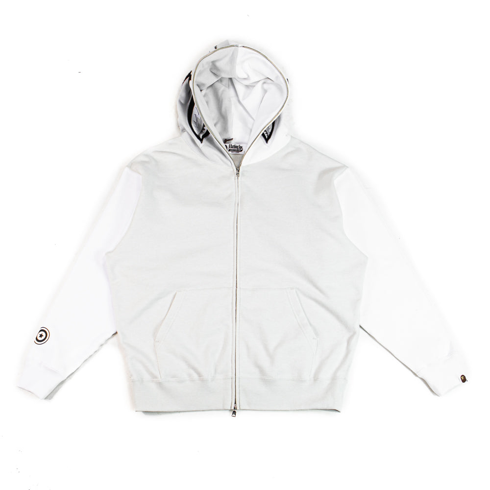 ABC Shark Full Zip Hoodie (Gray) - Image 2