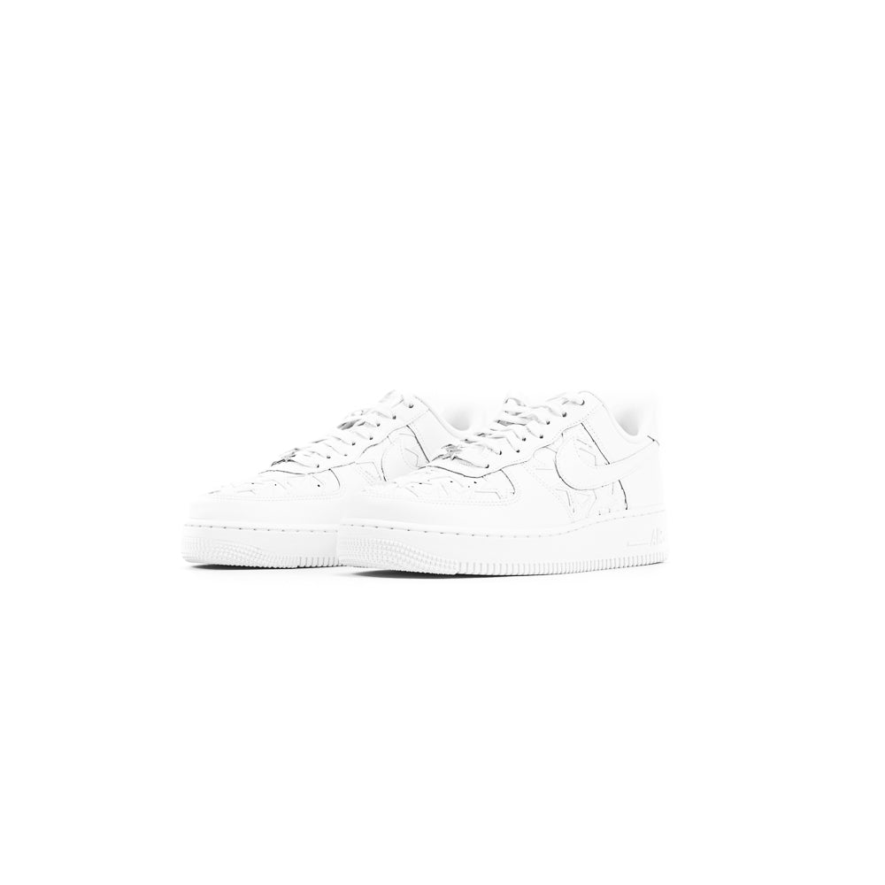Air Force 1 '07 Edge (White/White-Metallic Silver) - Image 2