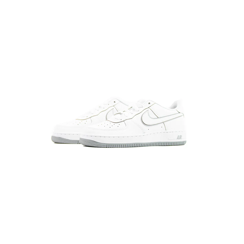 Air Force 1 GS (White/Wolf Grey-White) - Image 2