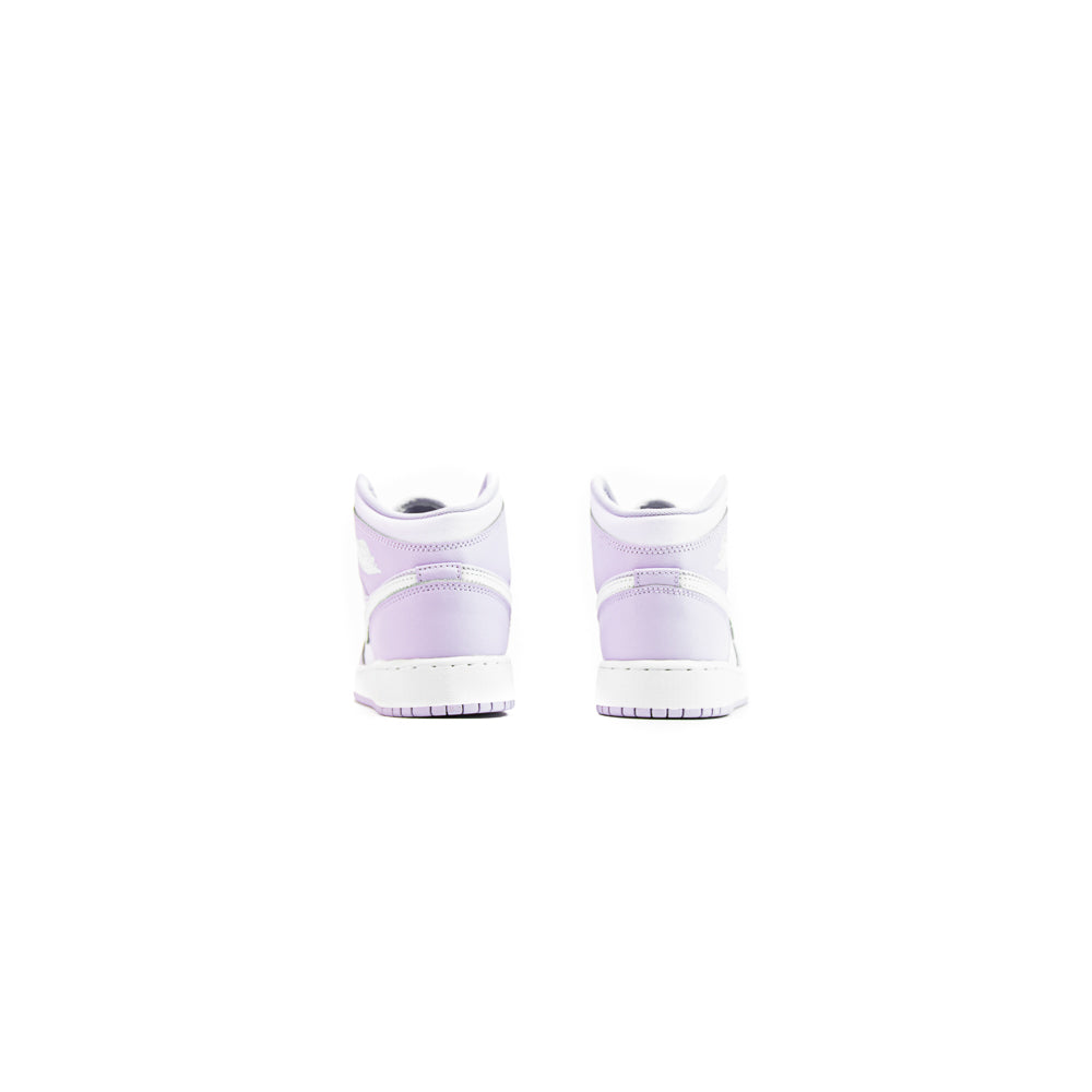Air Jordan 1 Mid (GS) (Violet Mist/White-Barley Grape) - Image 3