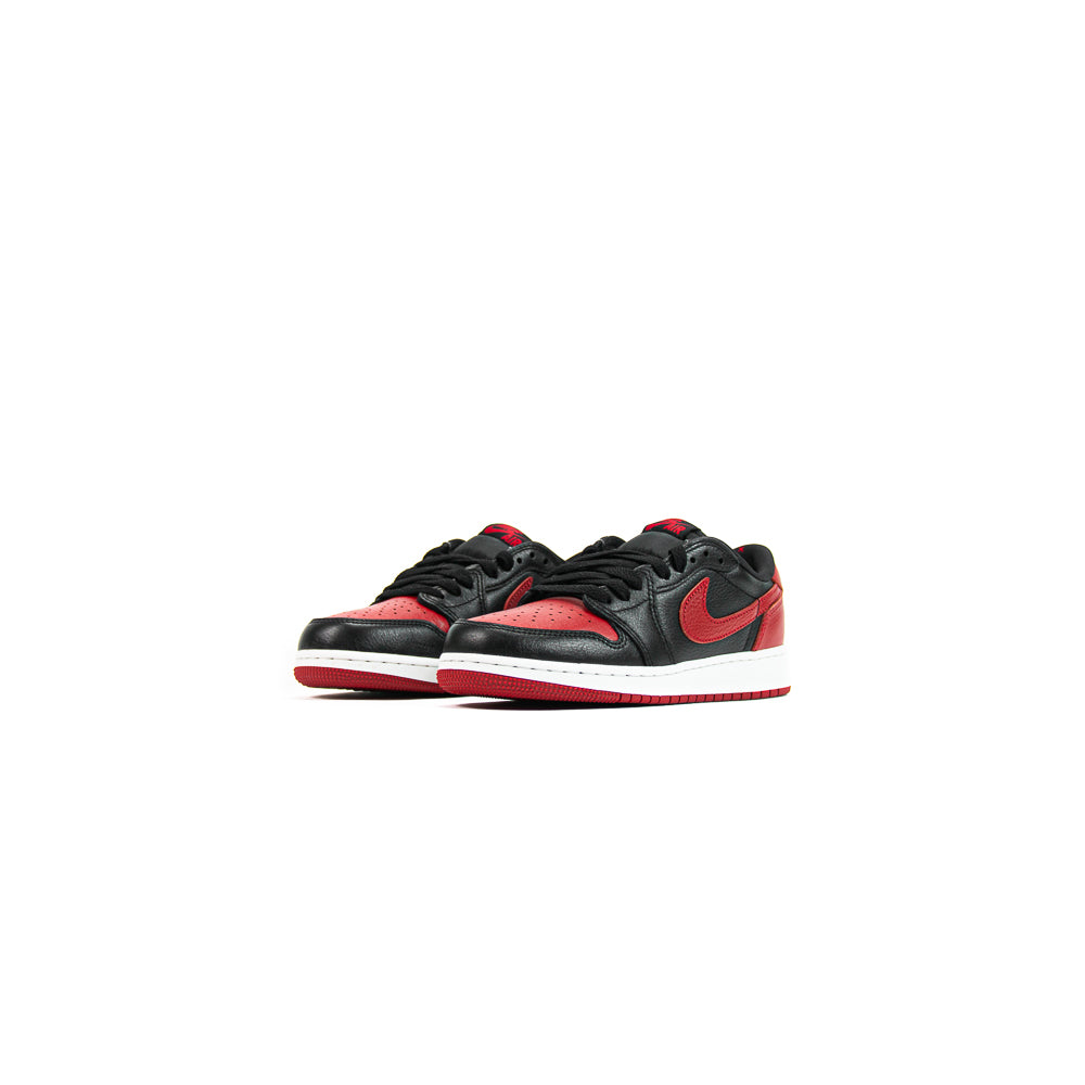 Air Jordan 1 Retro Low OG (GS) (Black/Black-Varsity Red) - Image 2