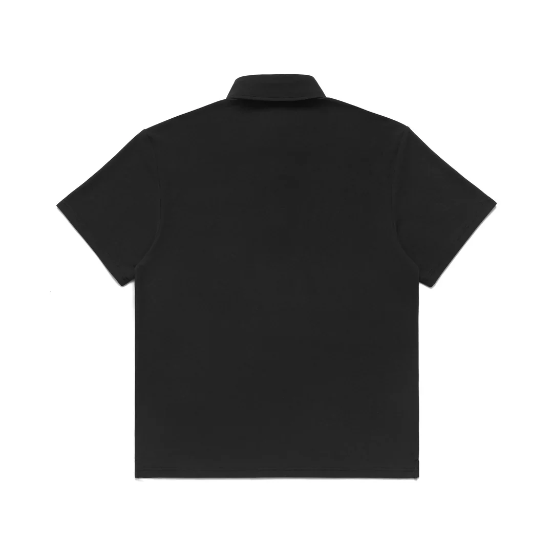 Airy Pocket Polo (Black) - Image 2