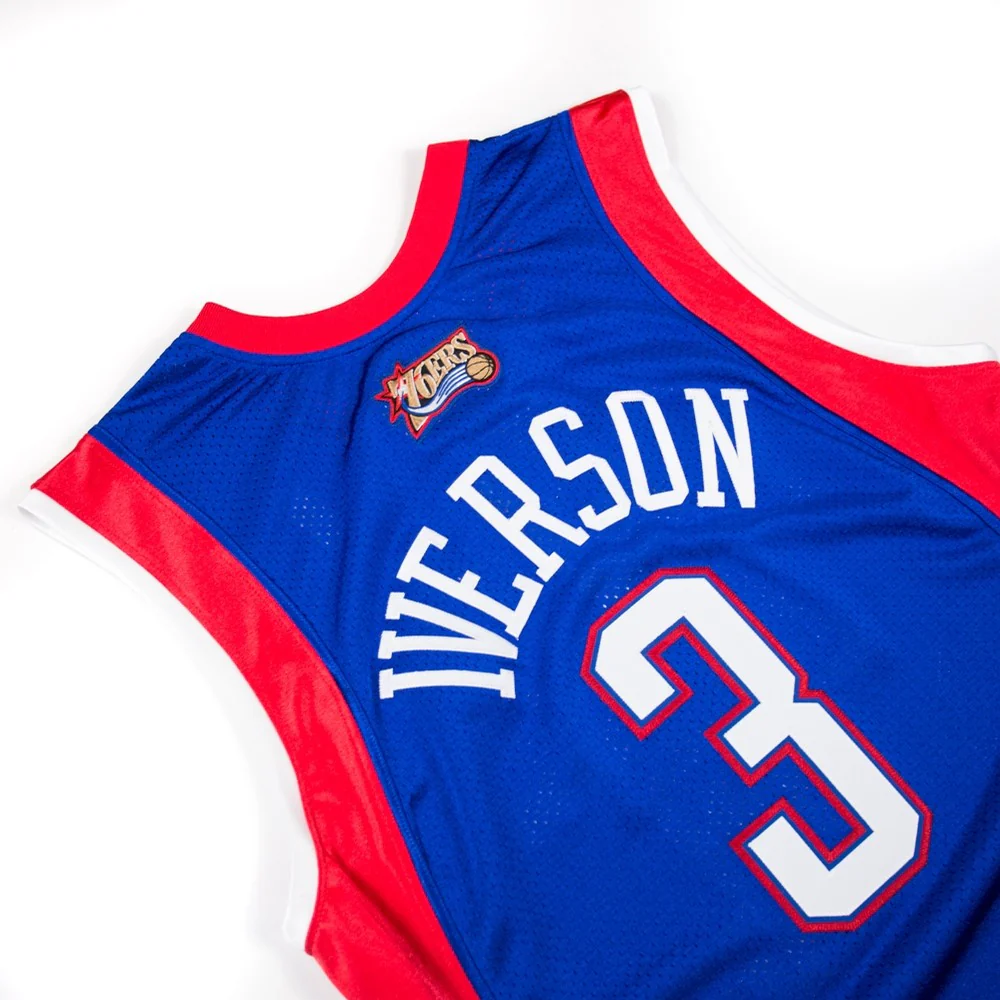 Allen Iverson 2004 All Star Jersey (Blue) - Image 2