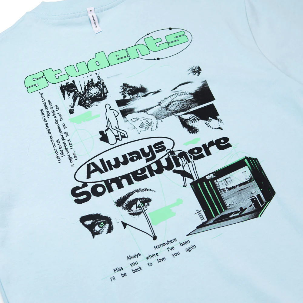 Always Somewhere S/S T-shirt (Chambray) - Image 2