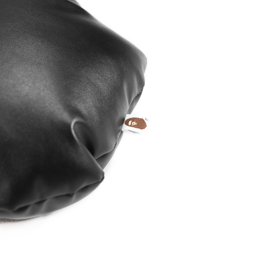 Ape Head PU Leather Cushion (Black) - Image 2