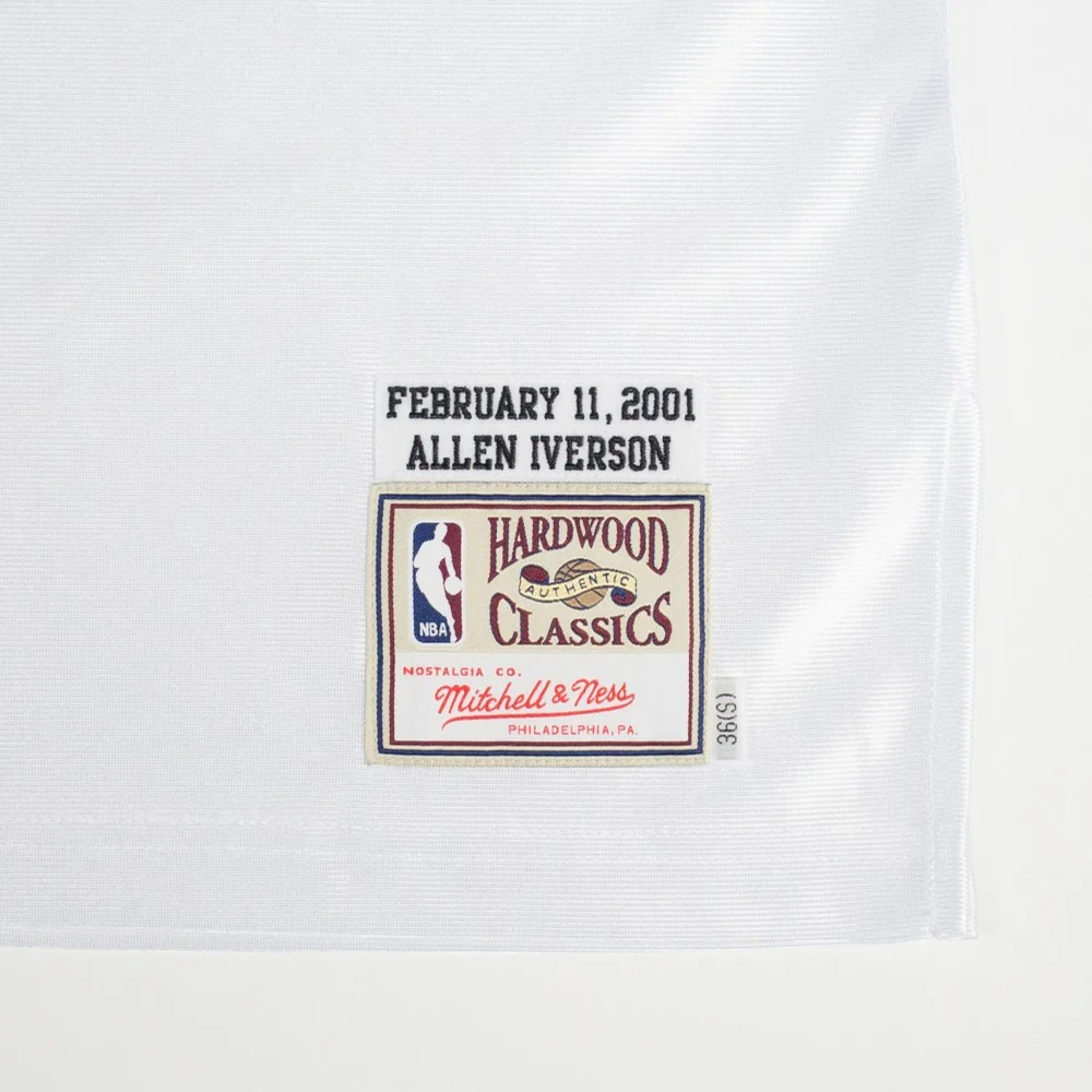 Authentic Allen Iverson Jersey (01 All Star) - Image 3