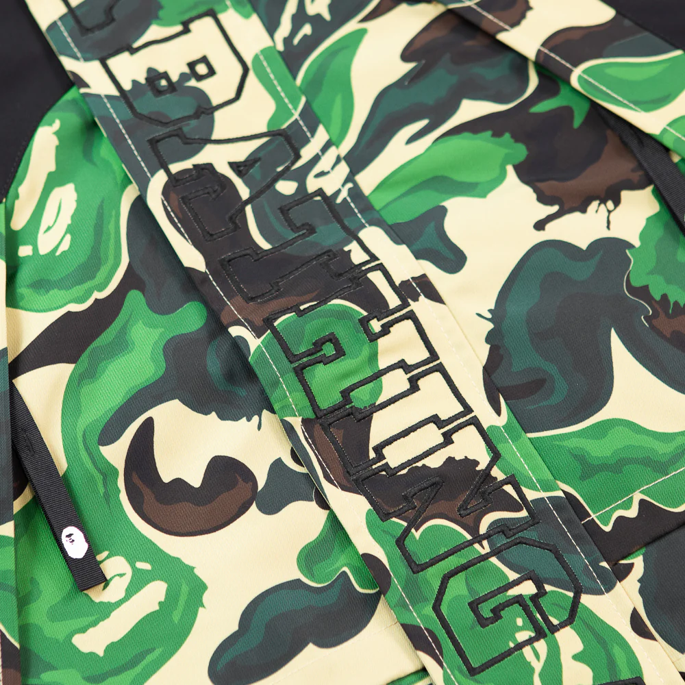 Bape Art Camo Snowboard Jacket (Green) - Image 2