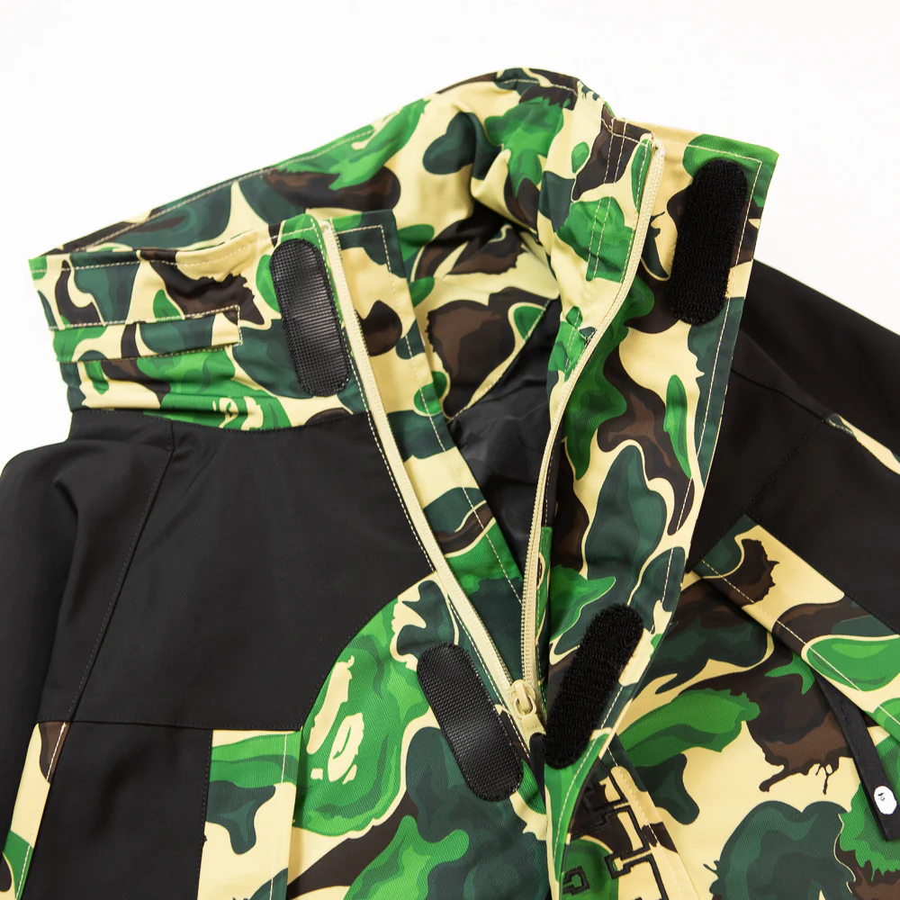 Bape Art Camo Snowboard Jacket (Green) - Image 3