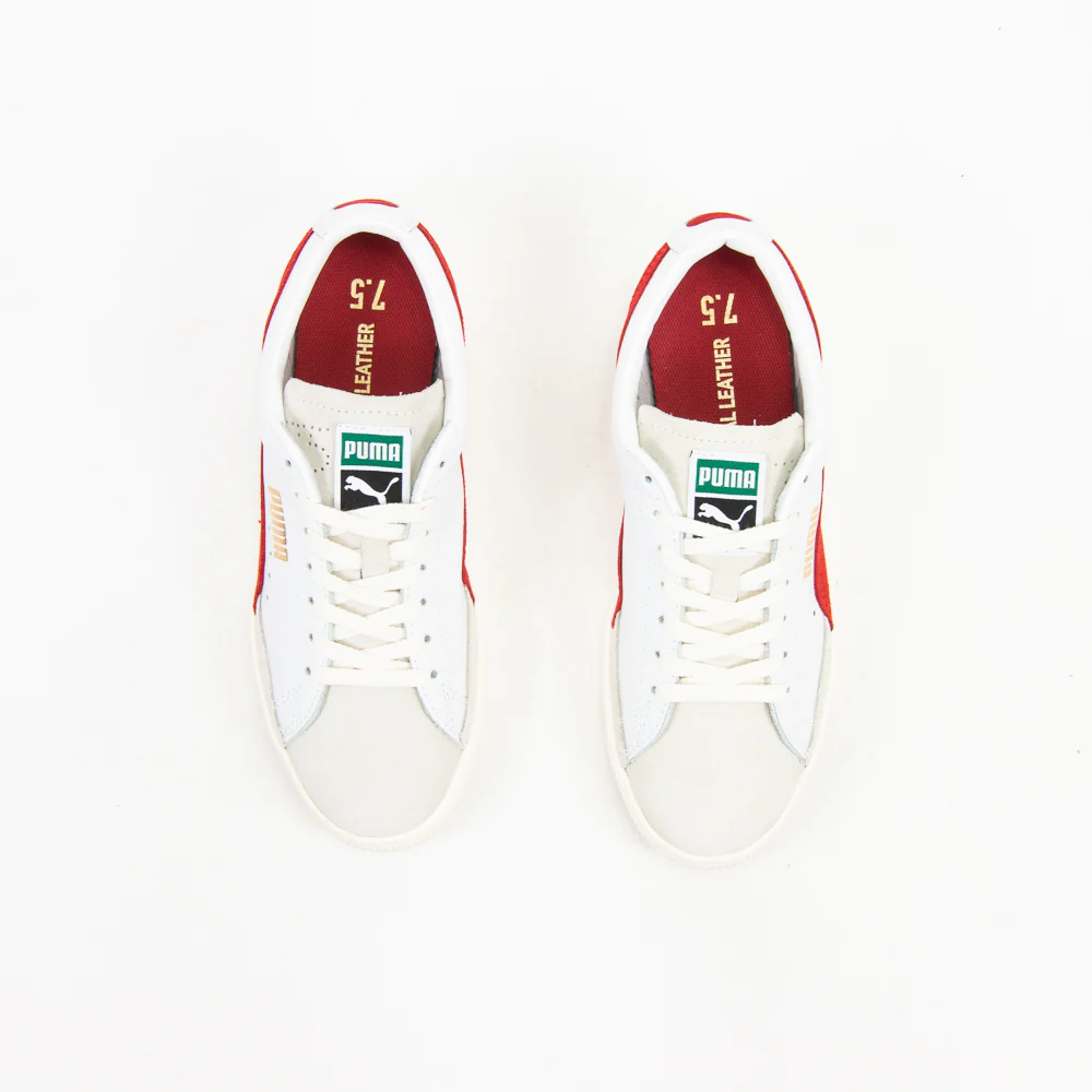 Basket VTG (Puma White-High Risk Red) - Image 4