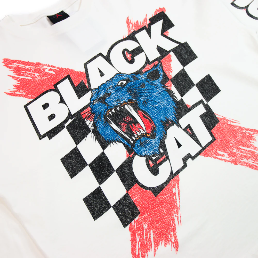 Black Cat LS NBHD Tee (Ivory) - Image 2