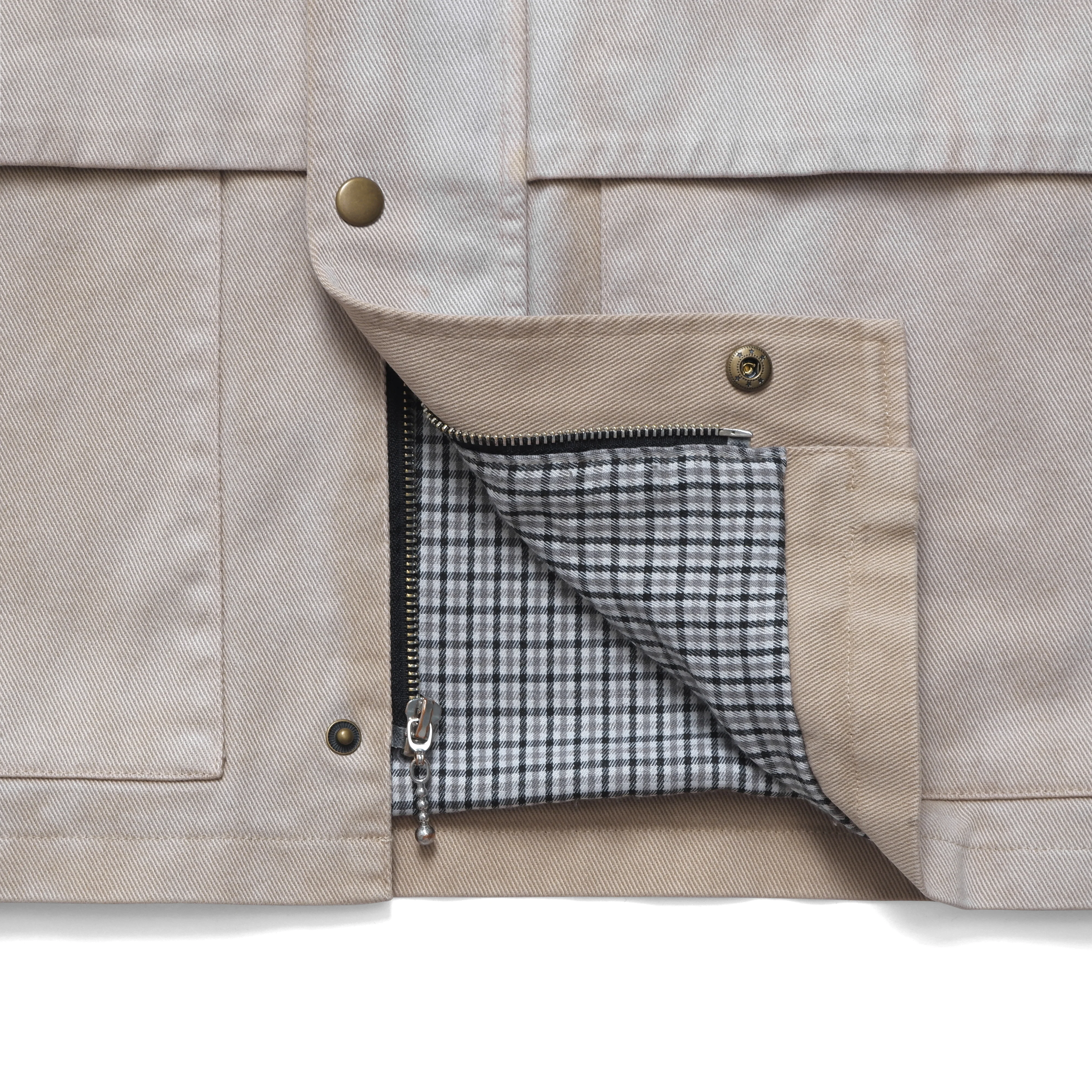 Buff Baby Jacket (Khaki) - Image 3