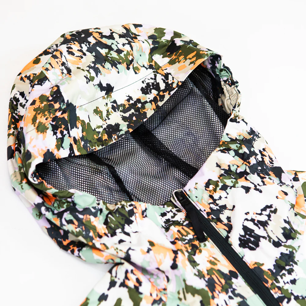 Build Up Jacket (Forest Olive Grounded Floral Print) - Image 2