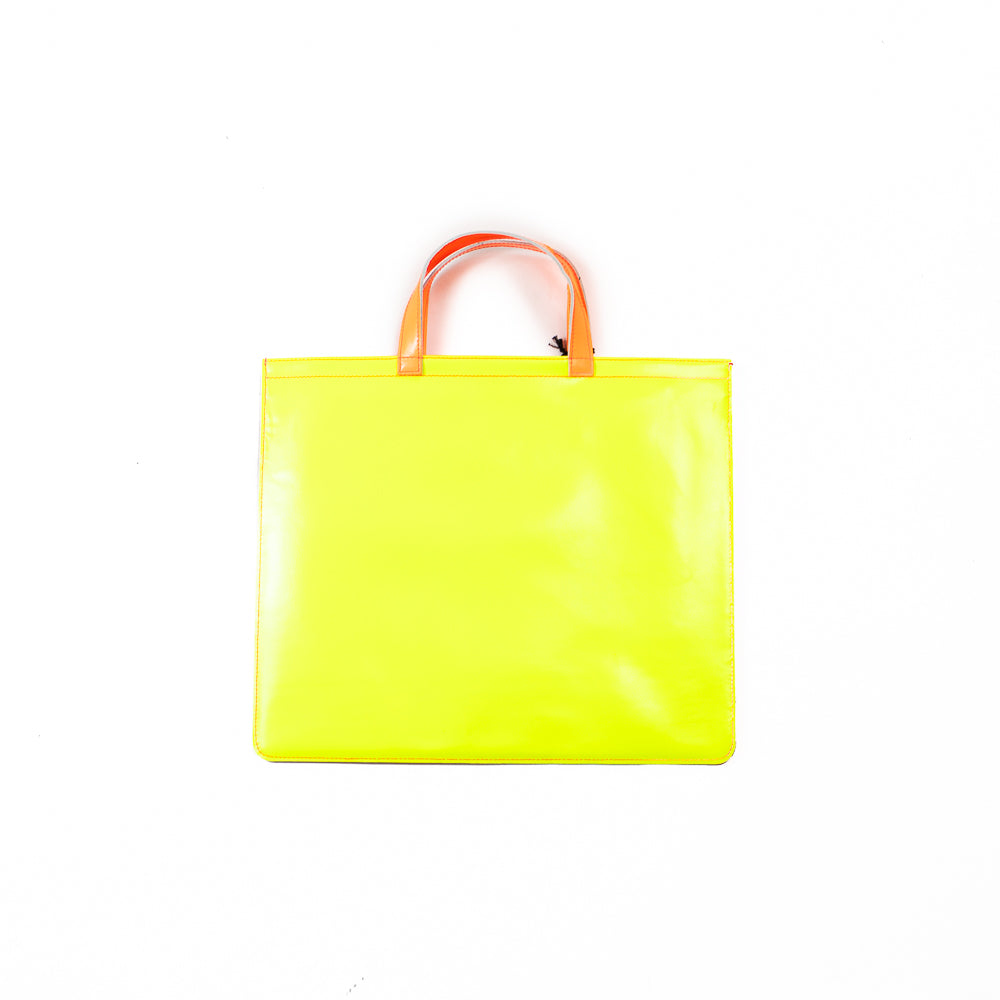 CDG Super Fluo Tote Bag (Pink/Yellow) - Image 2