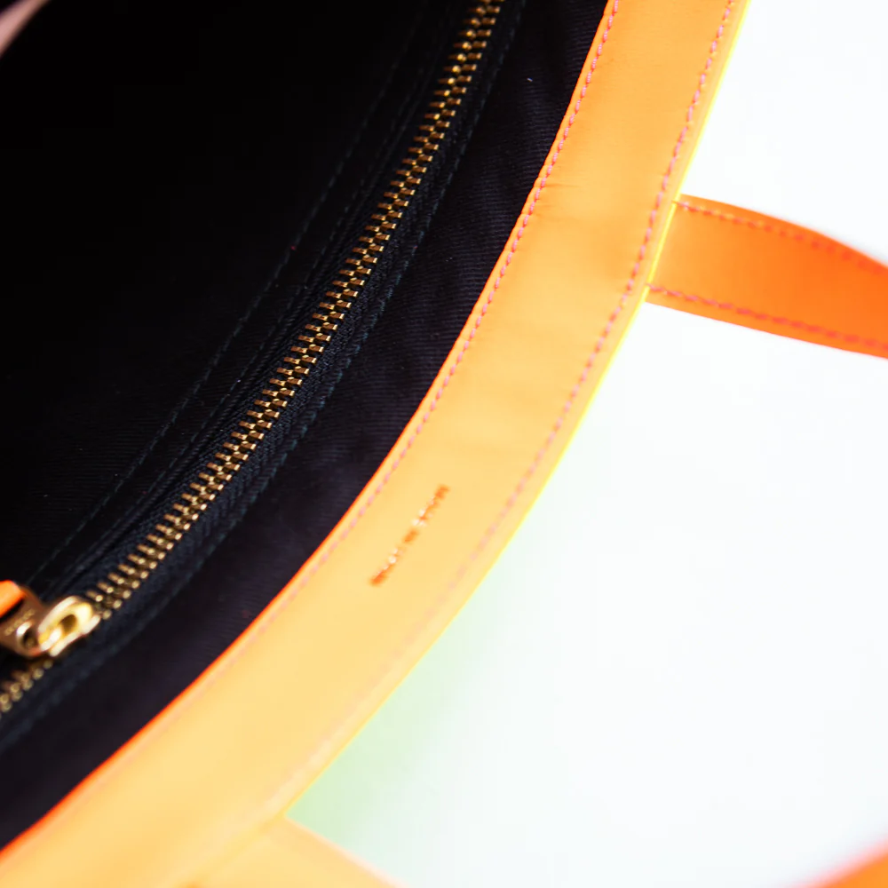 CDG Super Fluo Tote Bag (Pink/Yellow) - Image 3