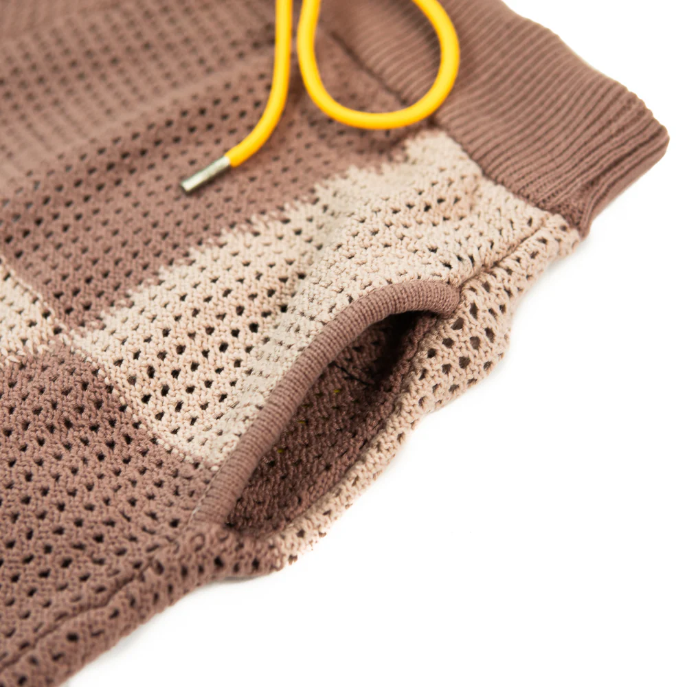 Checker Crochet Short (Mauve) - Image 2