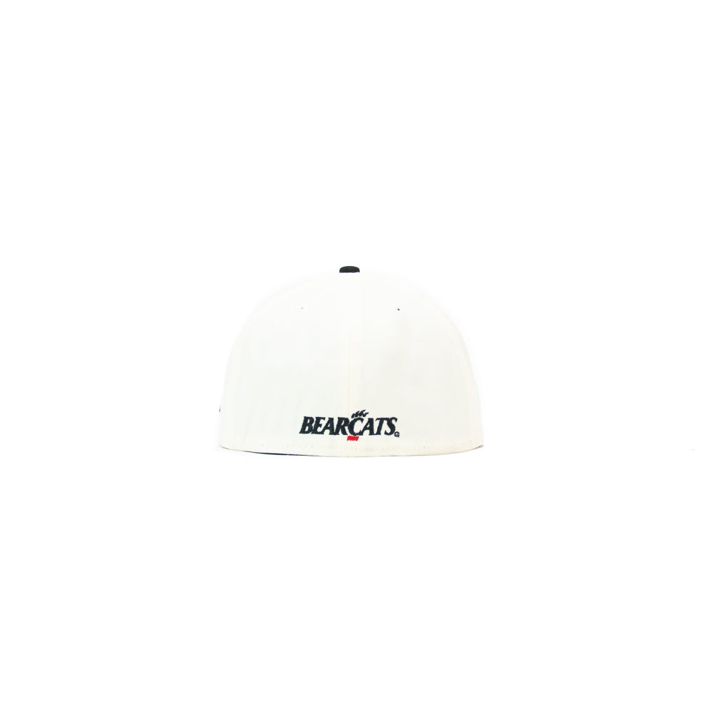 Cincinnati Bearcats Mascot Fitted Cap (Chrome/Black) - Image 2