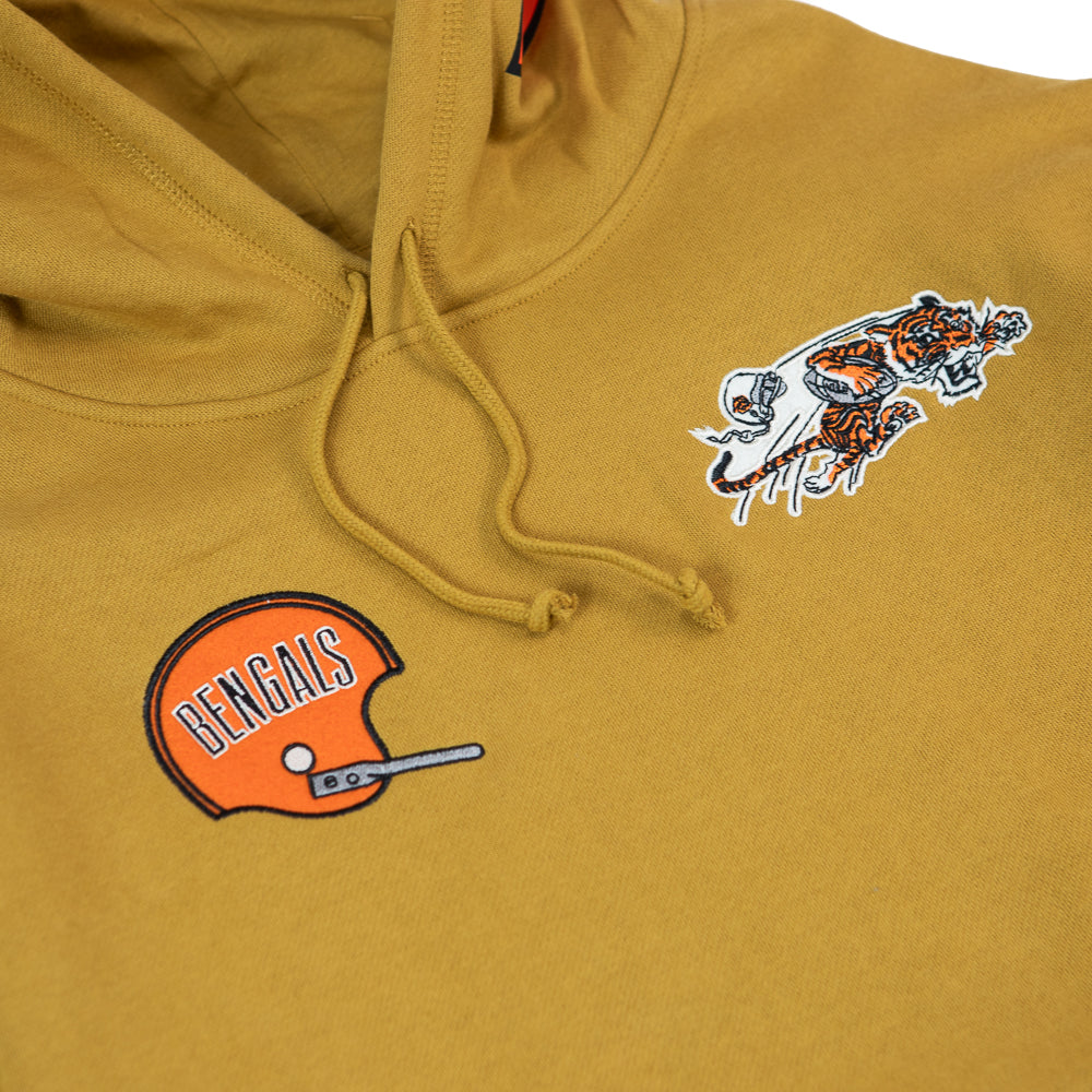 Cincinnati Bengals Dusted Collection Hoodie (Brown) - Image 2