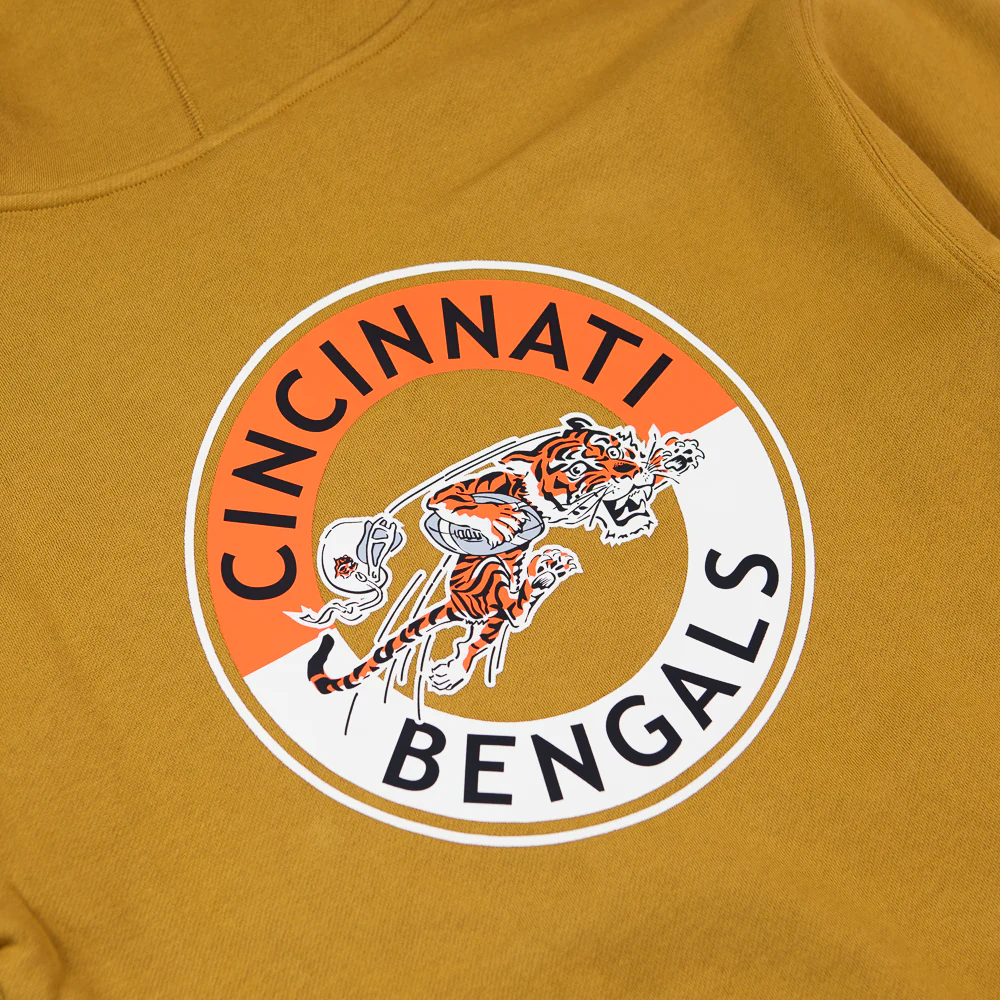 Cincinnati Bengals Dusted Collection Hoodie (Brown) - Image 4