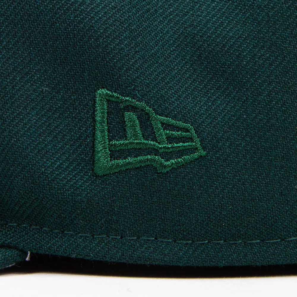 Cincinnati Reds C Font Fitted Cap (Dark Green) - Image 5