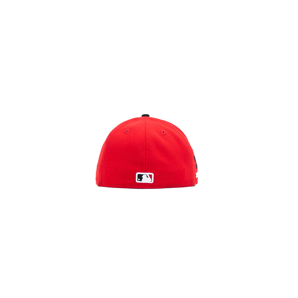 Cincinnati Reds City Connect Fitted Cap (Red/Black) - Image 2
