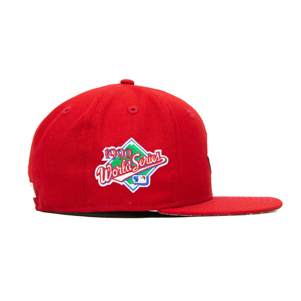 Cincinnati Reds Fitted (Green Paisley) - Image 2