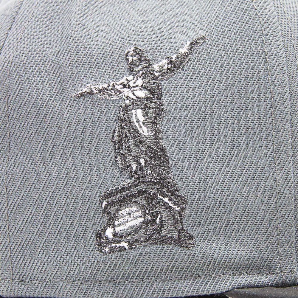 Cincinnati Reds Fountain Fitted Cap (Graphite/Reflective Black/Infrared) - Image 4