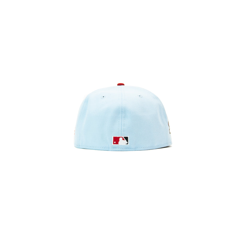 Cincinnati Reds Mascot Riverfront Fitted Cap (Glacial Red) - Image 3