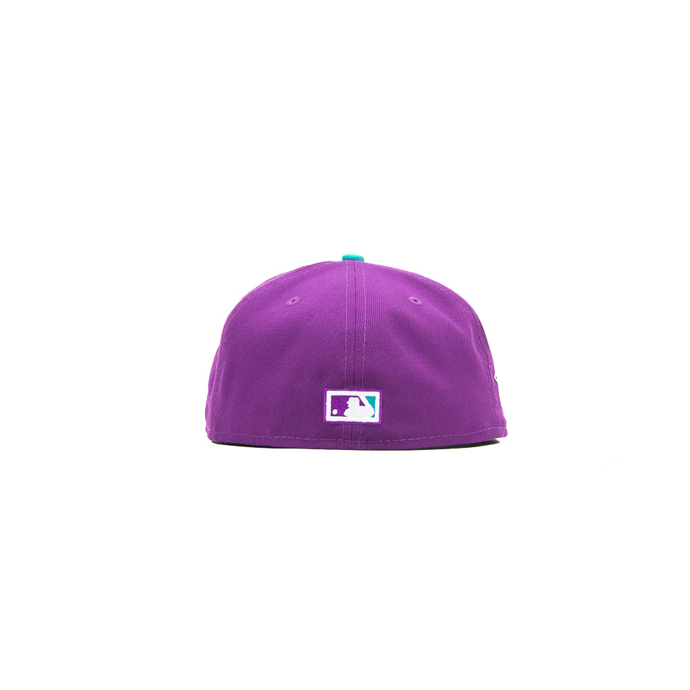 Cincinnati Reds Mr. Redlegs Fitted Cap (Sparkling Grape/Teal) - Image 5