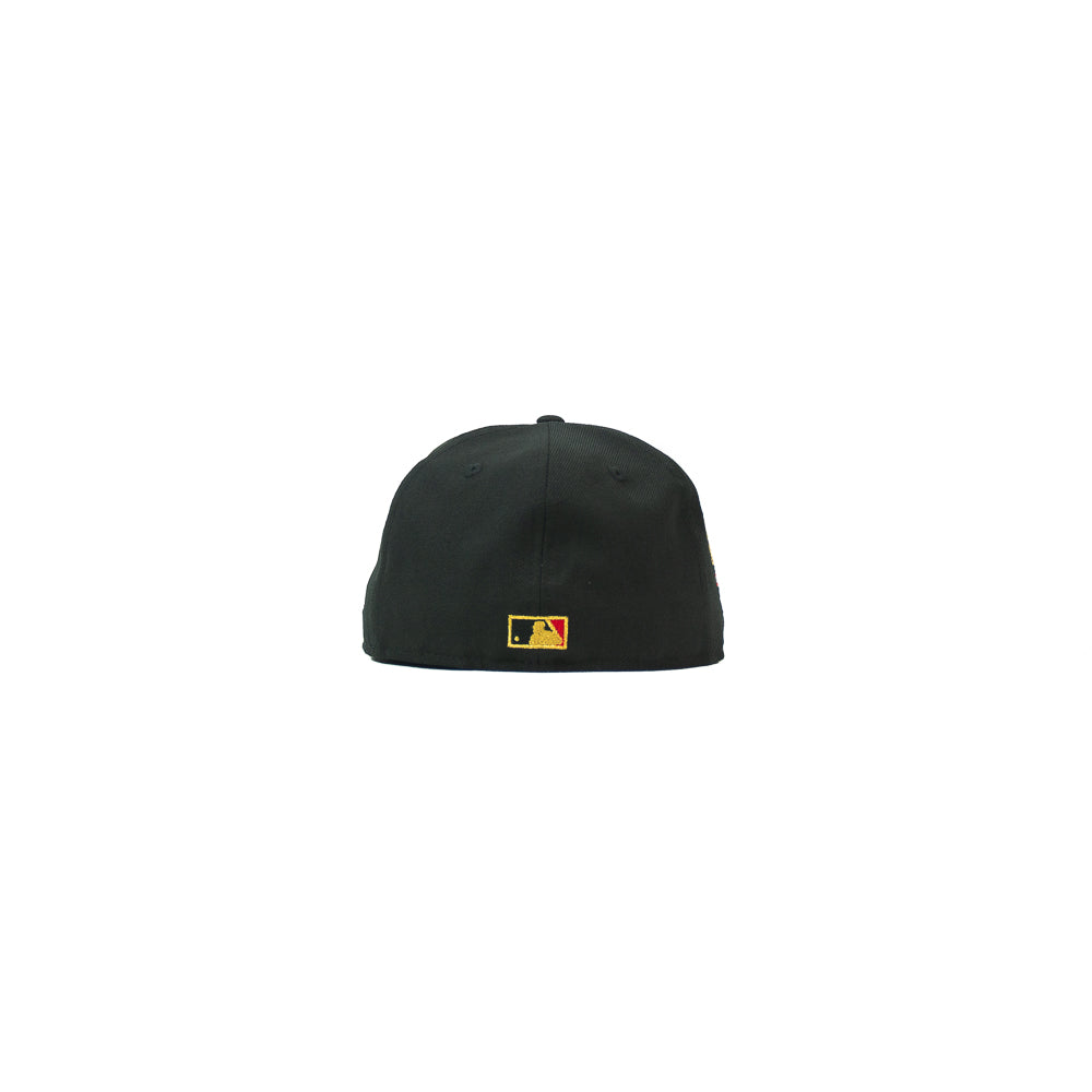 Cincinnati Reds Fitted Cap (Black) - Image 3