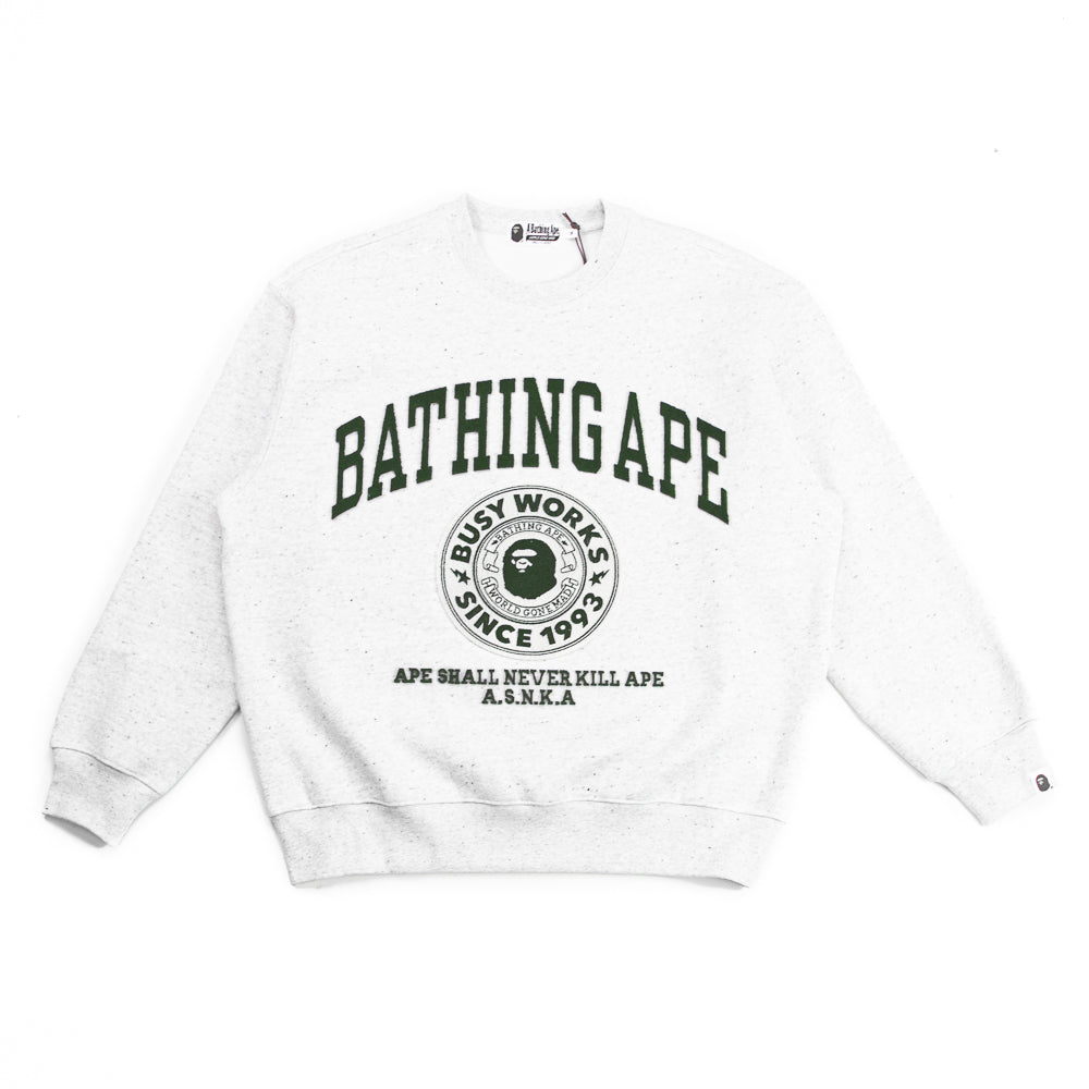 College Graphic Sweatshirt (Grey)