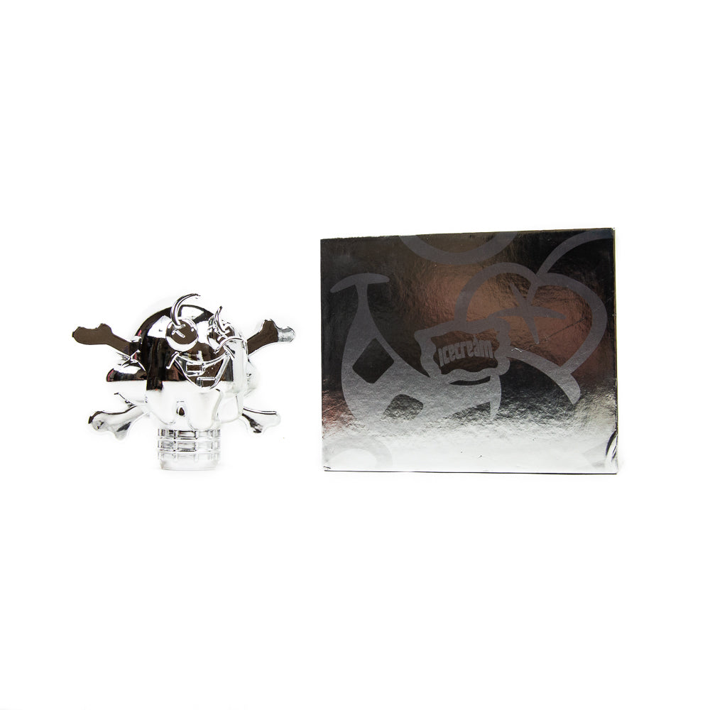 Cones N’ Bones Vinyl Figure (Metallic Silver) - Image 3