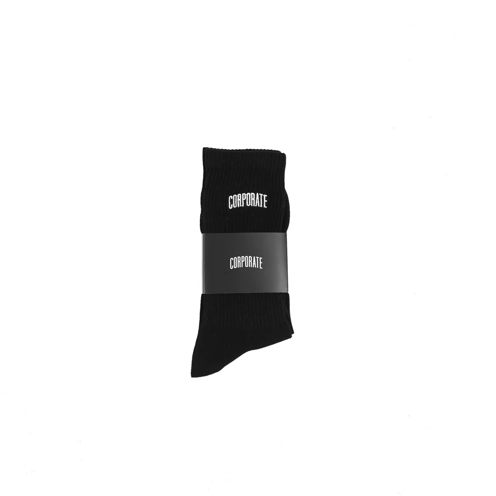 Corporate Arch Logo Sock (Black)