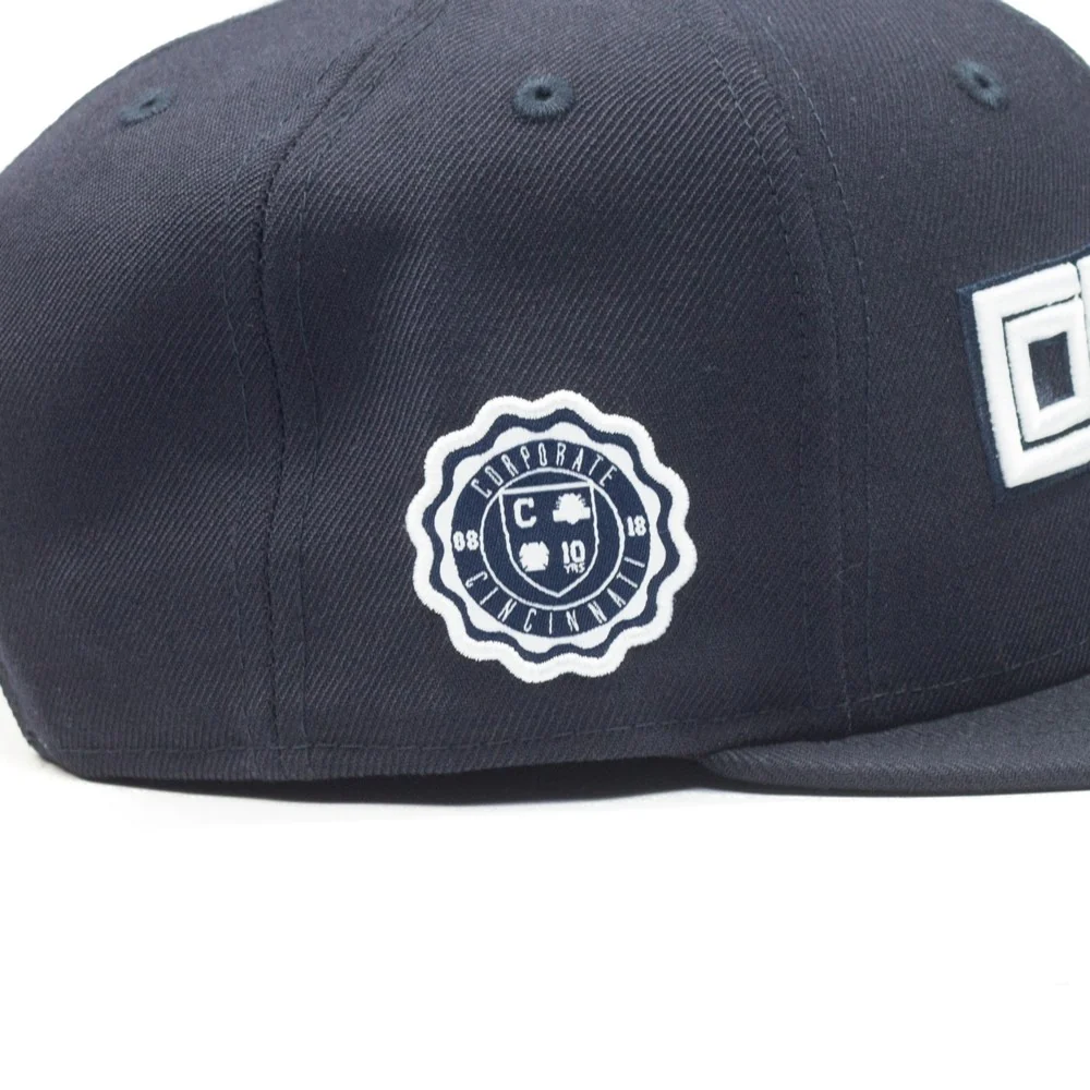 Corporate OG Block Snapback (Navy) - Image 2