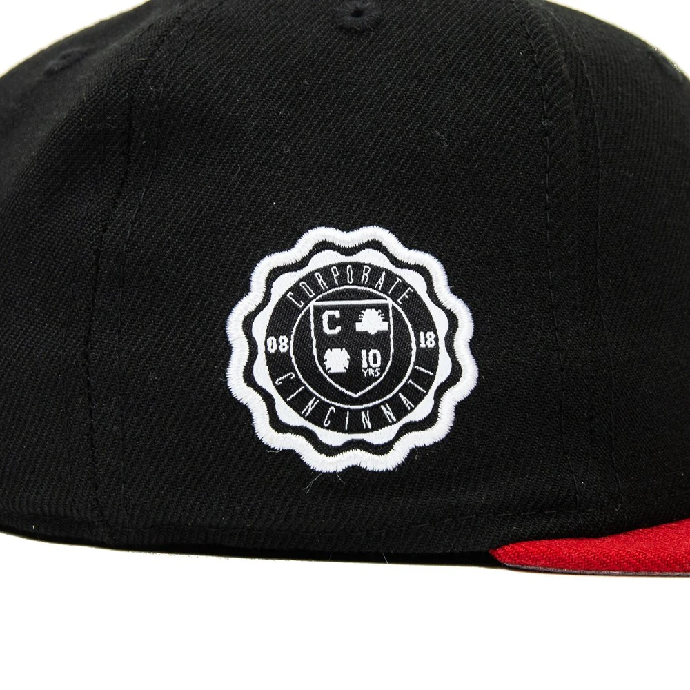 Corporate x Cincinnati Reds Fitted (Blk/Red) - Image 3