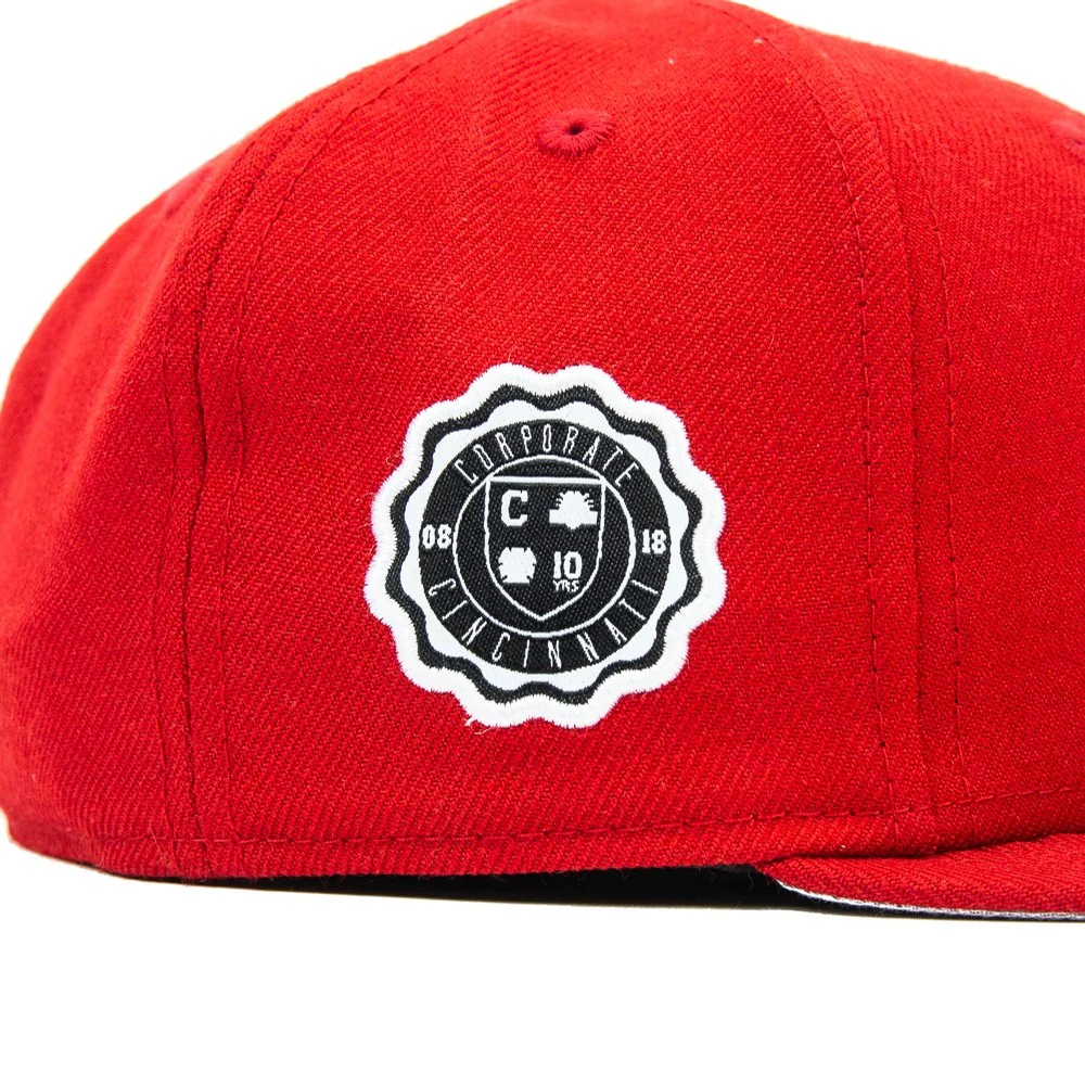 Corporate x Cincinnati Reds Fitted (Red) - Image 3