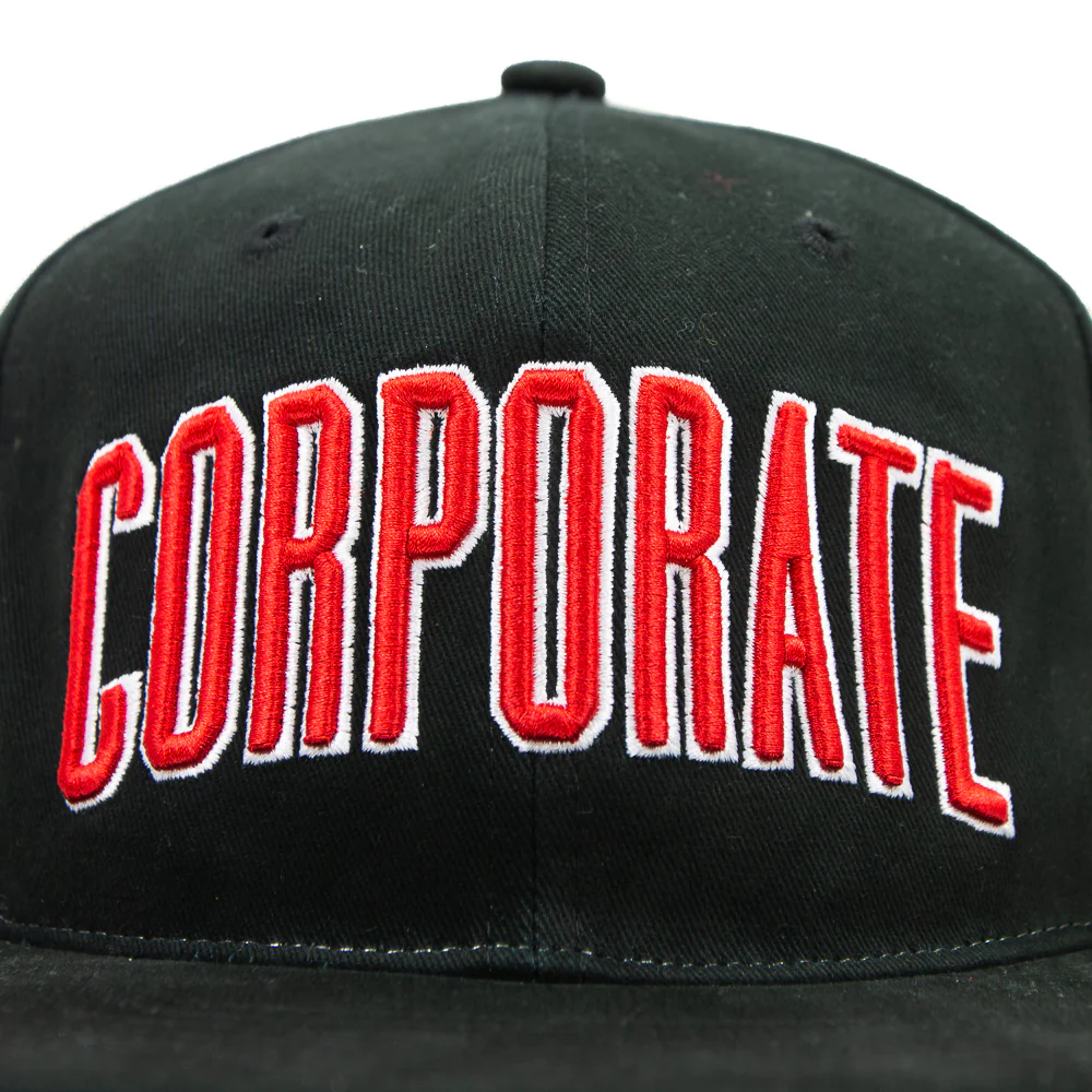 Corporate x Mitchell & Ness Arch Anniversary Snapback (Black/Citrine) - Image 3
