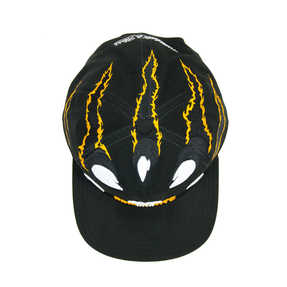 Corporate x Mitchell & Ness Seek Anniversary Snapback (Black/Citrine) - Image 3