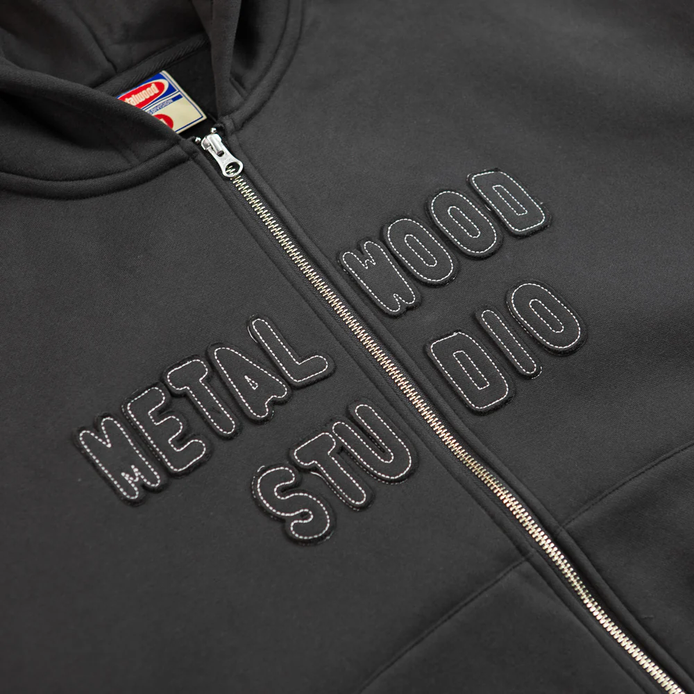 Cutie Zip Hooded Sweatshirt (Tar) - Image 2