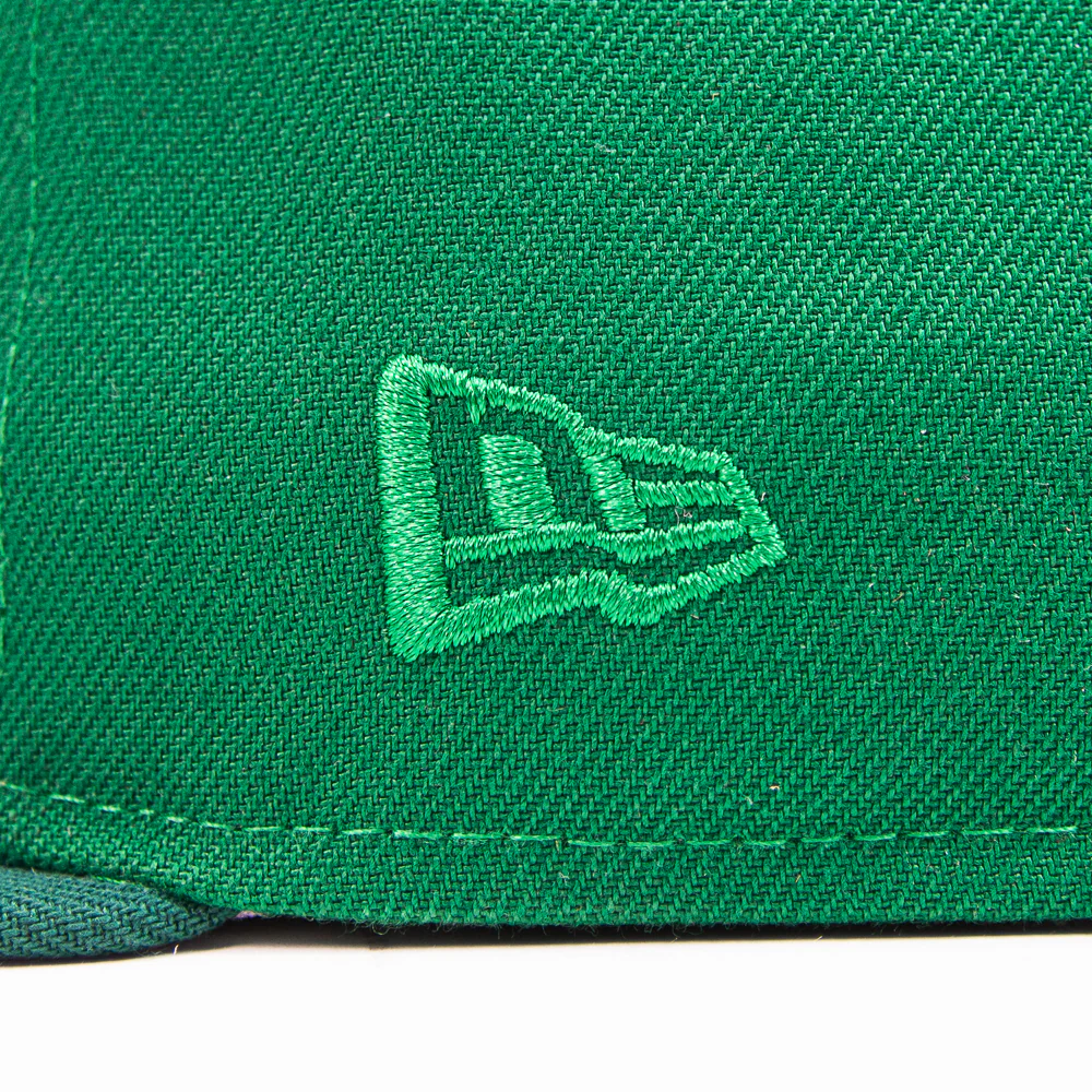Dayton Dragons Midwest League Fitted Cap (Kelly Green/ Emerald) - Image 4