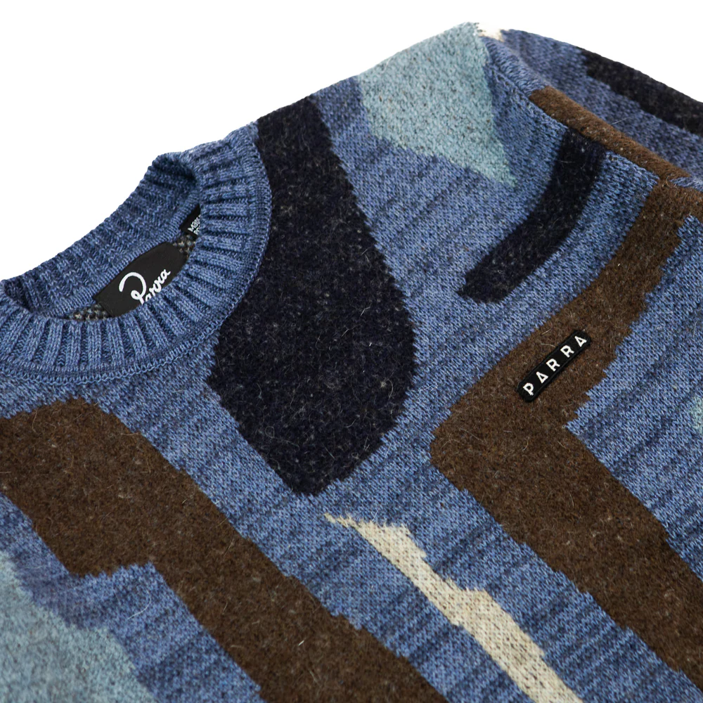 Detached Knitting Pullover (Blue) - Image 2