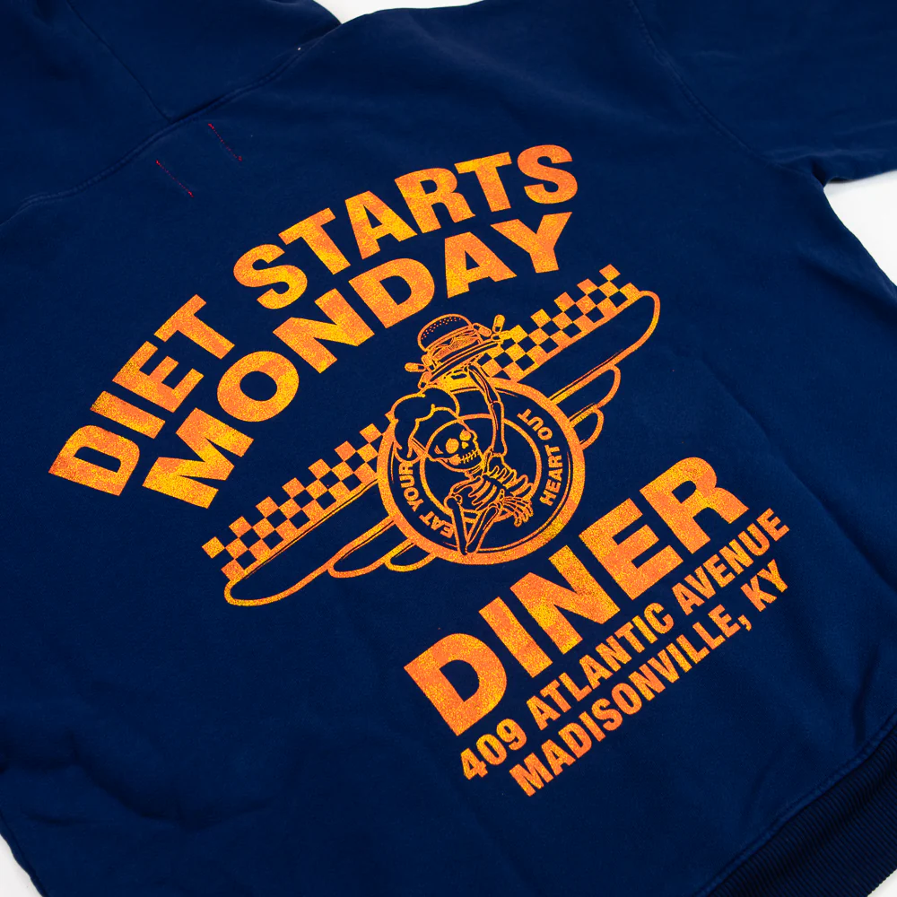Diner Hoodie (Navy) - Image 2