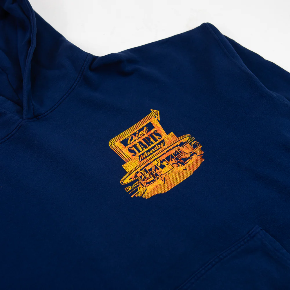 Diner Hoodie (Navy) - Image 3