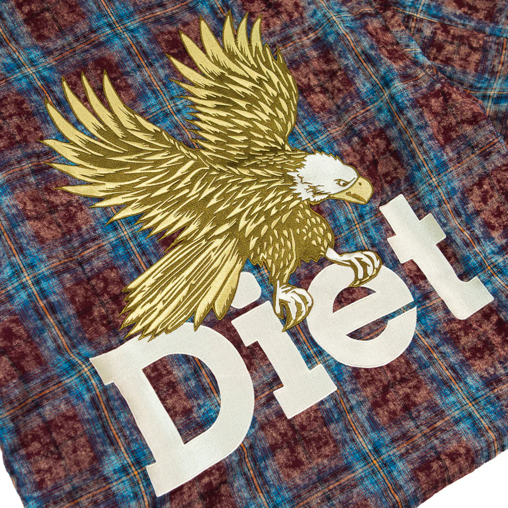 Eagle Hooded Flannel (Acid Washed) - Image 3