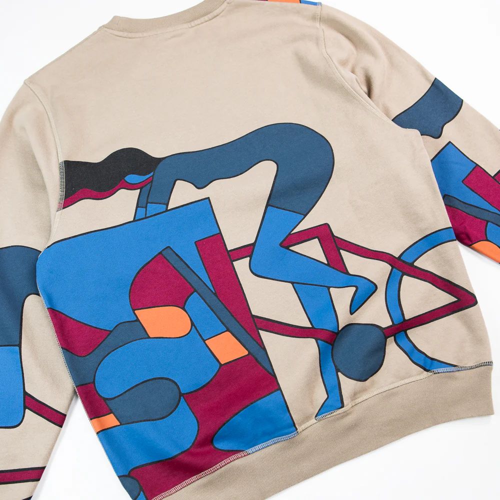 Etappe 17 Crewneck Sweatshirt (Mushroom) - Image 2